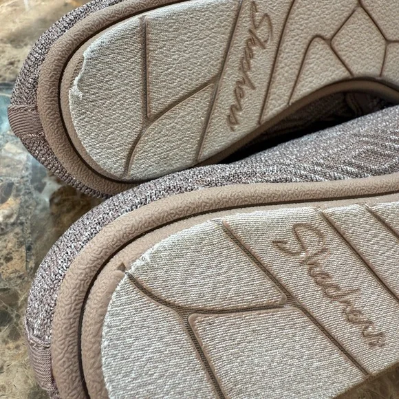 Skechers Womens Cleo Honeycomb Stretch Fabric Pointed Toe Ballet Flats Size 7.5 - Picture 6 of 6